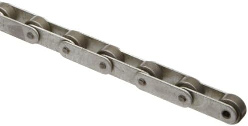 HKK ADC042R1A ANSI C2042 Single Strand Aqua Series Roller Chain, Carrier Type, Double Pitch, Riveted, 1" Pitch, 0.625" Roller Diameter, 5/16" Roller Width, 10 Foot Length