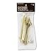 Genuine Oak Stackable Desk Tray Posts, Brass, 4 Posts per Set CVR07256