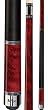Classic Crimson Crazer Paint Players Advantage Two-Piece Pool Cue (21 oz) - Billiards Equipment