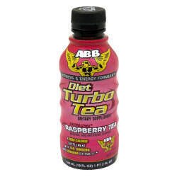 ABB Diet Turbo Tea 24/18oz Bottles - Raspberry