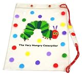 Very Hungry Caterpillar Swimbag,caterpillar Picture, Spots, White,side Drawstring,waterproof