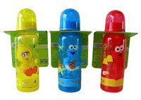 Sesame Street Feeding Bottle x 3 pcs Set - Elmo , Cookie Monster and Big Bird Bottle
