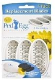 Ped Egg Platinum Refills (Black) 3 Blades and 3 Emery Pads
