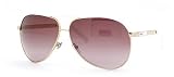 Gucci - GUCCI 1827 SUNGLASS SUNGLASSES SUN GLASS DESIGNER AUTHENTIC GOLD WHITE BNCYU