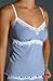  : Grenier Cotton and Lace Trim Camisole (7556)
