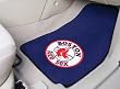 Custom Made - 6793 - Major League Baseball Boston Red Sox 2-piece Carpeted Car Mats 18"x27"