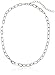 Amazon Collection Shiny Gold-Tone Chains Statement Necklace