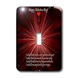 Edmond Hogge Jr Valentines Day - Eternal Love - Light Switch Covers - single toggle switch