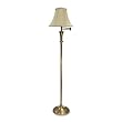 Ledu Antique Brass Swing Arm Floor Lamp