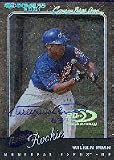 Wilkin Ruan, Montreal Expos, 2001 Donruss Career Statline Autographed Card