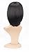 SIMUSTY SYNTHETIC Short Bob Natural Black Women Wig
