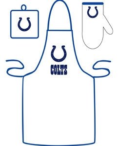 Indianapolis Colts Grilling Apron Set
