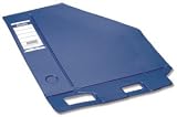 Bantex Concept Magazine Rack File Plastic 70mm A4 Black Ref 401010 [Pack 5]
