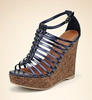 Limited Collection High Heel Strappy Wedge Shoes