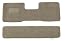 A Set of Truck / Van / SUV Plush Carpet Floor Mats - 1 Front and 1 rear runner - Tan