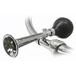 Sunlite Bicycle Squeeze Horn, Straight 10", Chrome Plated