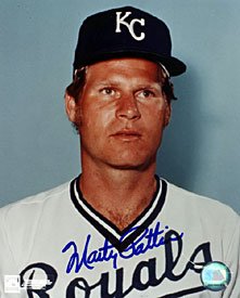 Marty Pattin Autographed / Signed 8x10 Photo - Kansas City Royals