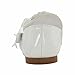 Maxu Little Girl Ballet Mary Jane Shoe,White,Toddler,5.5M