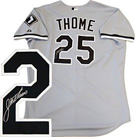 Jim Thome Autographed / Signed Chicago White Sox Jersey