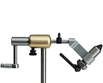 Peak Rotary Fly Tying Vise - Includes Material Clip and D-Arm