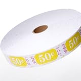  : Yellow .50 Ticket Roll