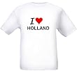 I LOVE HOLLAND - Country-series - White T-shirt
