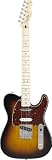 Fender Deluxe Nashville Tele® Electric Guitar, Brown Sunburst, Maple Fretboard