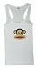 Paul Frank - Signature Julius White Rib Tank for women