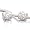Andante-Stones 925 Silber Bead Netz Element Kugel für European Beads + Organzasäckchen