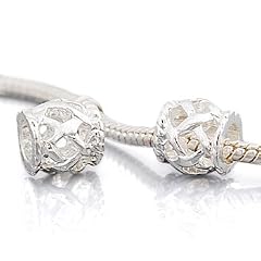Andante-Stones 925 Silber Bead Netz Element Kugel f�r European Beads + Organzas�ckchen