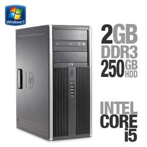 HP Compaq Elite 8100 - CMT - 1 x Core i5 650 / 3.2 GHz - RAM 2 GB - HDD 1 x 250 GB - DVD?RW ?R DL / DVD-RAM - HD Graphics - Gigabit Ethernet - Windows 7 Pro / XP Pro downgrade - Intel vPro Technology - Monitor : none - Smart Buy