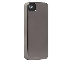 Case-Mate Barely There Cover, H�lle, Metallic Silber f�r iPhone 4 ohne Displayschutzfolie