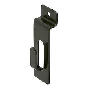 Buy Quality Store Fixture Notch Hook for Slatwall - Black -Box of 96 by QSF now!