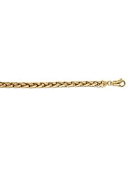 CleverEves 14Kt Yellow Gold Wheat 5.7mm Bracelet