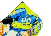 Childrens Toyshop  Toys : Go Fly a Kite 42" Poly Delta Kite : SPONGEBOB SQUAREPANTS