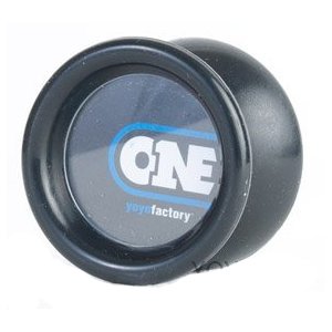 YoYoFactory One Yo-Yo - Black with Spec Bearing YoYoFactory One Yo-Yo - Black with Spec Bearing