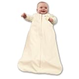 Micro-Fleece SleepSack Wearable Blanket - Cream - Small