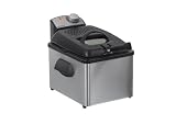 Steba DF 282 Edelstahl Cool Wall Fritteuse Kaltzone 2755 Watt 3.5 Liter