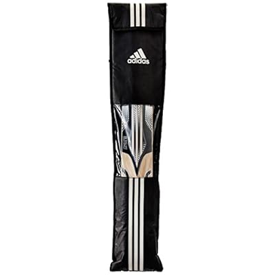 adidas Elite XT English Willow Cricket Bat, Men's Short Handle (Black)