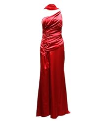 Material: Polyester /Satin 
Occasion: Evening  
Shoulder: One-Shoulder  
Size Category: Adult 
