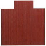 Anji Mountain Bamboo Rug Co. Bamboo Roll - Up Office Chair Mat