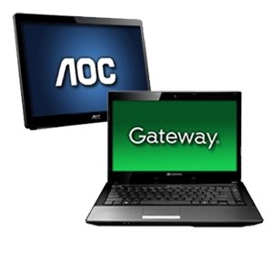 Gateway NV49C07u 14 Black Notebook PC Bundle