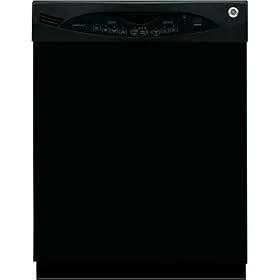 GE Black Full Console 24 Inch Dishwasher GLDA690PBB by GE