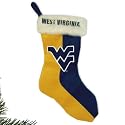 West Virginia Mountaineers Gold-Navy Blue Logo Plush Stocking