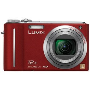 Panasonic Lumix DMC-ZS3 10 MP Digital Camera with 12x Wide Angle MEGA Optical Image Stabilized Zoom and 3 inch LCD (Red)