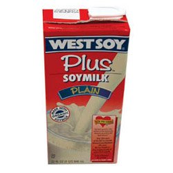 1 Quart Plain WestSoy Plus Soymilk (03-0642) Category: Miscellaneous Beverages and Mixes by The Hain Celestial Group