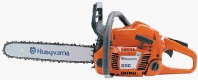 "Husqvarna Chain Saw  20in. Bar, 3.2 HP, Model# 350"