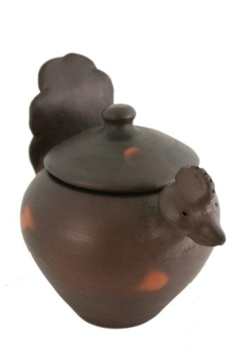 Pomaireware Clay Chicken Cookie Jar