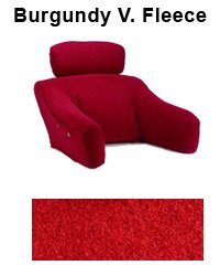 BedLounge Cover - Omni-Fleece in Burgundy