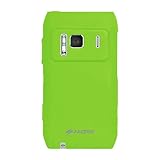 Amzer Silicone Skin Jelly Case for Nokia N8 - Green